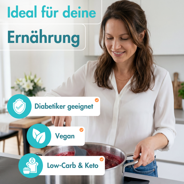 Gelierhilfe Diabetiker geeignet Keto Low Carb vegan